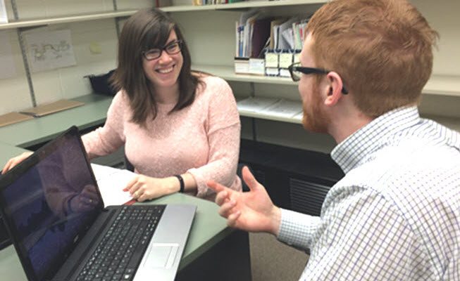 Personal Librarian Colleen McKinnon And Student