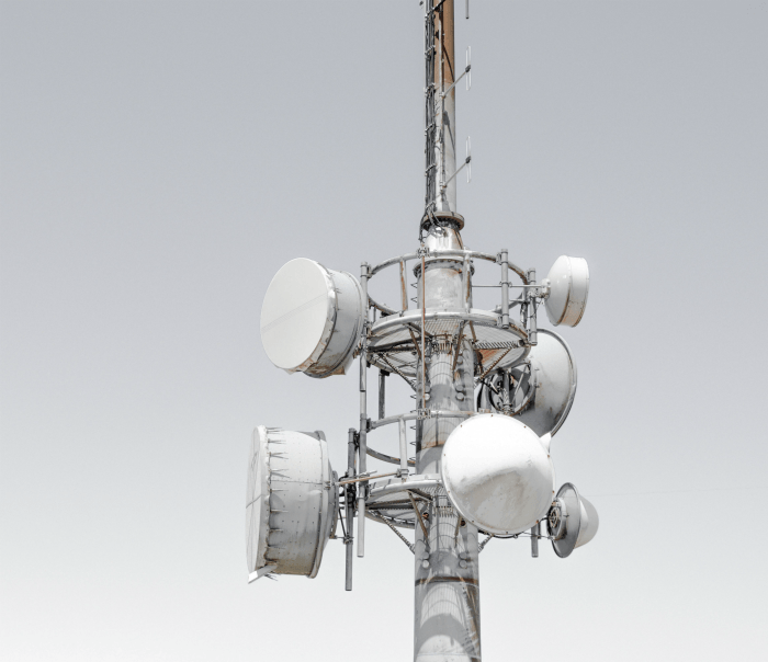 Image of a telecommunication tower