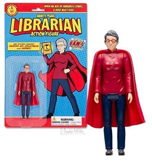 Image of the Nancy Pearl action figure