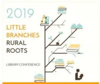 Graphic of tree with branches and books