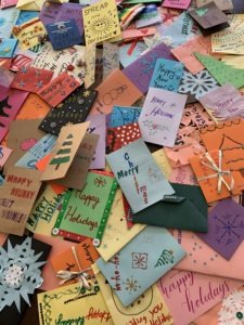 Selection of handmade cards created by U of T students.