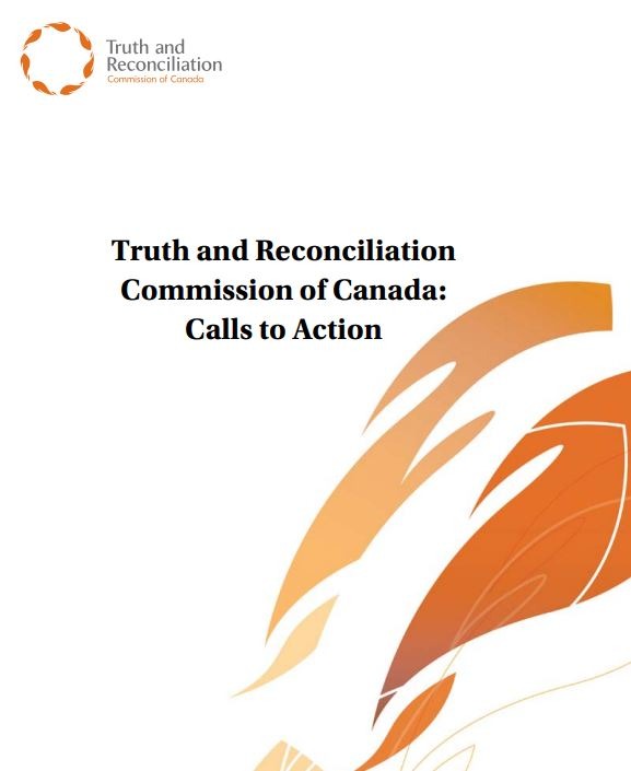 Cover of the TRC calls to action