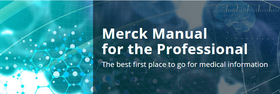 Merck Manual For Professionals